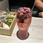 めしや因すけ - まるごと自家製サワー（ベリーベリーベリー）