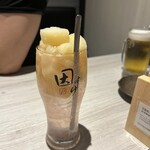 めしや因すけ - まるごと自家製サワー（もも）