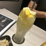 めしや因すけ - まるごと自家製サワー（グレープフルーツ）