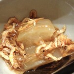 みかみ - ユウガオの餡掛け 桜エビトッピング