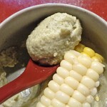みかみ - 茶豆の冷やし茶碗蒸し トウモロコシ添え