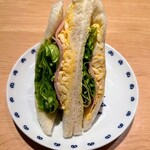 バンブー サンドイッチハウス - ハムエッグ