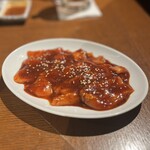 王道焼肉 豆だいふく - 白ミノ・ピリ辛