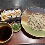 つる亀庵 - 近江豚の冷しゃぶつけそば　1,680円