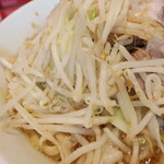 ラーメン二郎 - ヤサイ（そのまま）