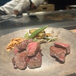 宮古牛鉄板焼 ユキシオステーキ - 