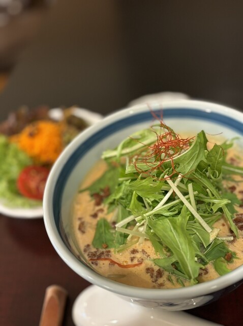 100%植物性の湯葉丼 : べじぷらすの写真