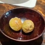 鮨 三心 - ●焼銀杏