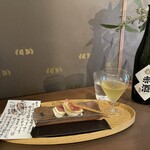 鮨 三心 - ●無花果の大福