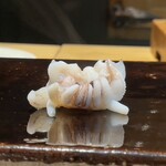鮨 三心 - ●新烏賊の下足の炭焼き