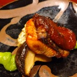 割烹 清風 - 秋鮭焼きと田楽味噌