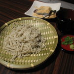 仙 - ざるそばとそば豆腐セットで８００円とお得！