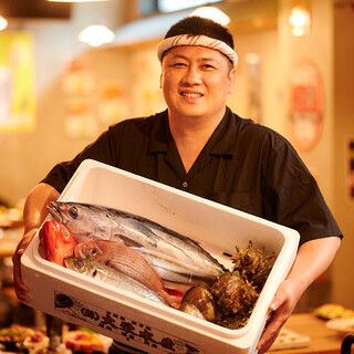【職人の確かな目利き】鮮度抜群の海鮮を使った料理をご提供！