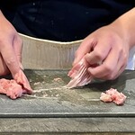 すしやのたい悟 - 名物！エシャトロ巻きを注文です♪