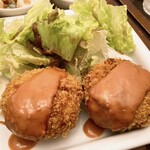 パルファン - ビーフコロッケは人気メニューだそうです。