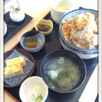 佳緒 - 穴子天丼ランチ
      2014.4.16