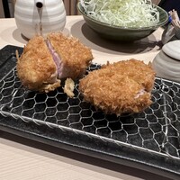 豚料理 酔狂割烹 伊達 - ヒレカツ100g キャベツ付