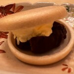 赤坂 詠月 - アイスとアンの最中、これに抹茶が付いて至れり尽くせり