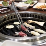 焼肉 ONAKANOMIKATA - 肉盛り