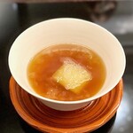 銀座 上瀧 - 2024.8.  燕の巣・干し貝柱・冬瓜の頂湯スープ~燕窩干貝冬瓜頂湯~