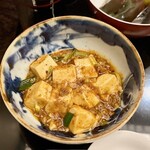 銀座 上瀧 - 2024.8.  麻婆豆腐