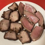 珍味亭 - 珍味亭(ハツ、タンの2点盛り)