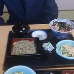 Satomi - マグロ丼そばセット
