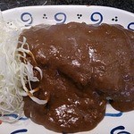 カレーとハンバーグの店　バーグ - カツカレー