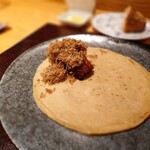 やまぐち - 鰻と秋トリュフのクレープ