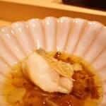 あま木 - 甘鯛の松笠焼　白甘鯛