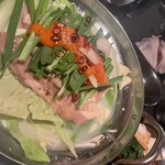 博多豚骨明太子もつ鍋と牛タン 黒澤 - 