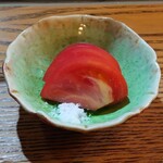 かぶと - 冷やしトマト:一度､リセット