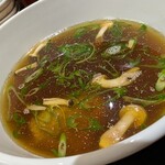 彩色ラーメンきんせい - 梅昆布水の秋刀魚出汁つけめん