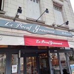 Le Boeuf Gourmand - お店　日没前でまだ明るい