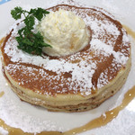 Hawaiian Pancake Factory - ホイップバターのパンケーキ！(^O^)