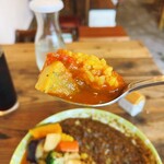 Merci - ほろほろ大根とチキンのトマトリフト