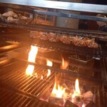 百式 - 目の前でつくねがどんどん焼かれます❤️