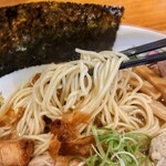 自家製麵 風夏 - このパツパツ麺の食感はやみつきになりますよ。