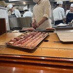 銀座ろくさん亭 - カウンターの醍醐味