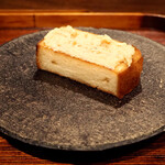 薪鳥新神戸 - 薪焼きのトースト + 鳥肉のリエット