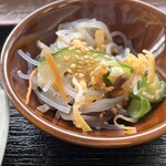 吉野鶏めし保存会 - 春雨酢の物