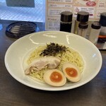 麺屋はる - つけめん1.5玉　煮玉子•チャーシュートッピング
