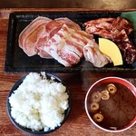 牛タン一番亭 - 肉もりもりセット