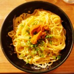 お肴ダイニング 樹楽 - ウニパスタ（1,210円）