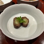一碗水 - 豚の直腸　ネギ挟み揚げ