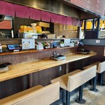 牛タン一番亭 - カウンター席