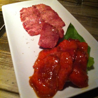 六本木焼肉　Kintan - タン盛り合わせ