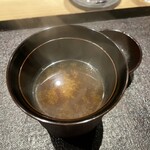 鮨松榮 - 伊勢海老の味噌汁