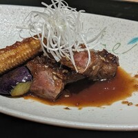 和食 清水 - 温菜①ステーキ60g