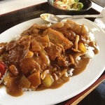 御食事処 成駒 - 特製 安達太良カツカレー  メッチャ旨いっす(●♡ᴗ♡●)